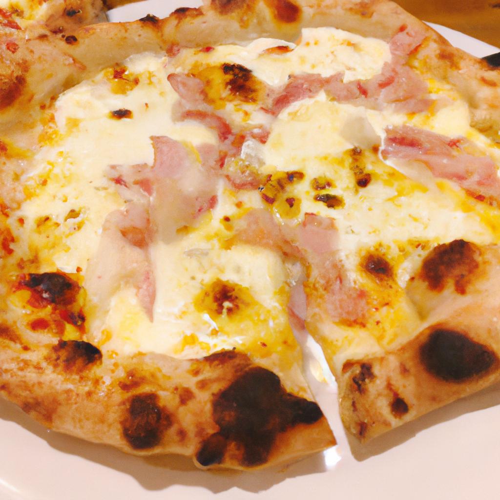 アツアツととろける旨さの特製ピザ